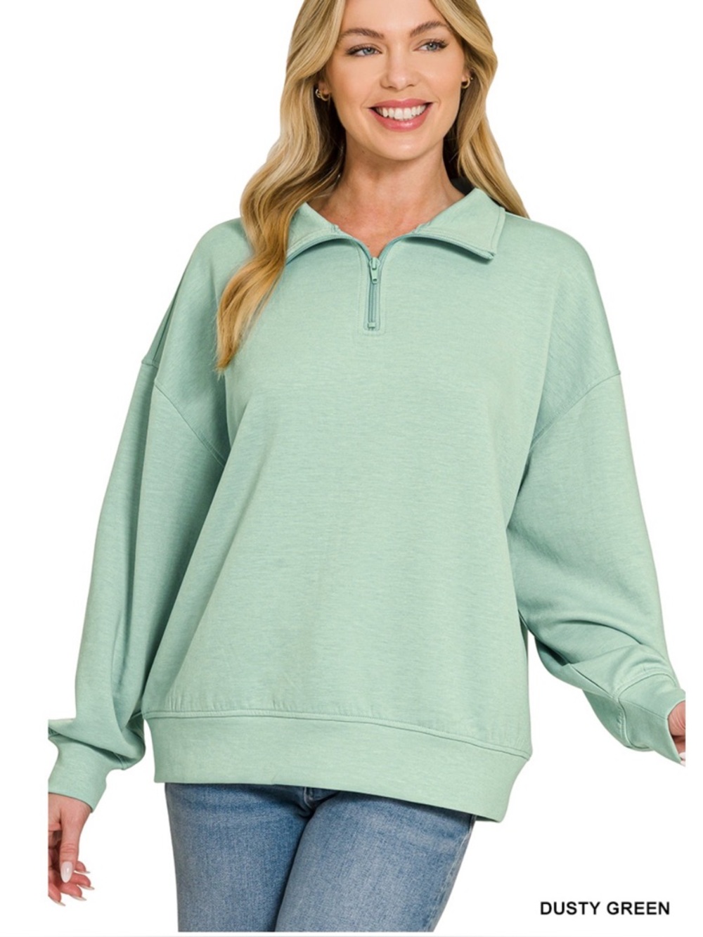 SCUBA HALF ZIP PULLOVER